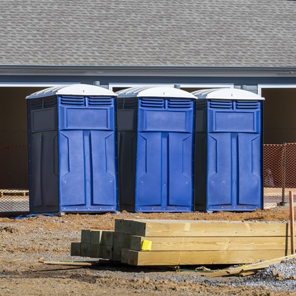do you offer hand sanitizer dispensers inside the portable toilets in Xenia Ohio